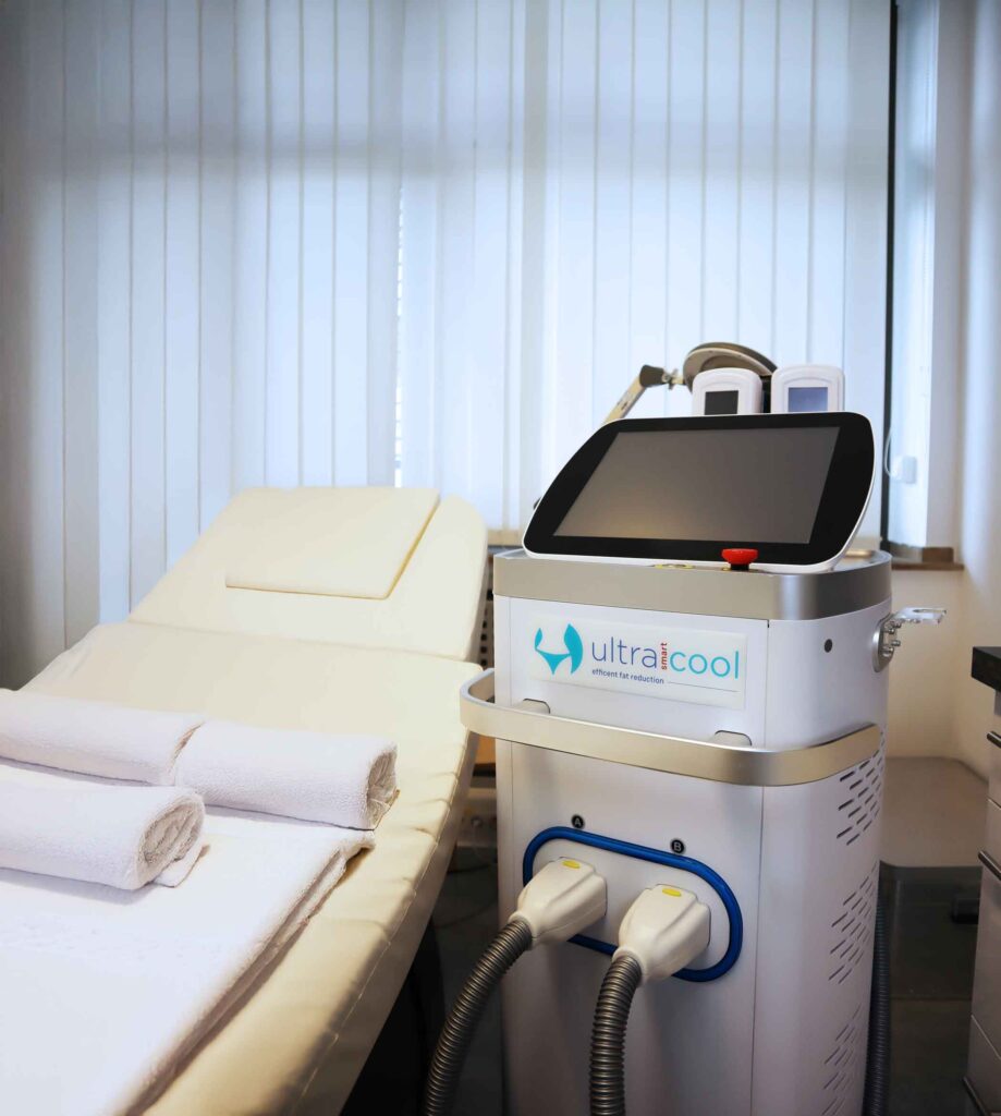 Kryolipolyse Behandlung Fett Geräte Aesthetiqua